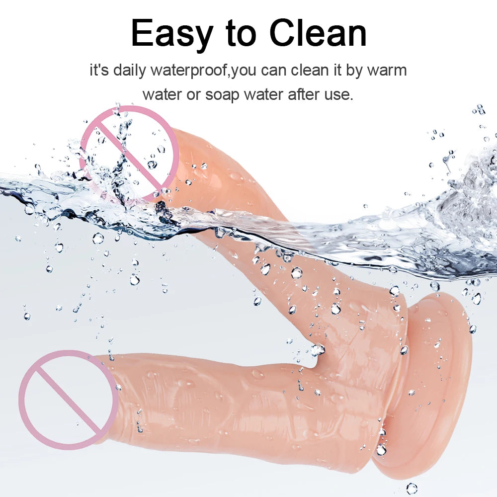 VATINE Silicone Double Dildo Vibrators G spot Clitoris Stimulate Anal Plug Clitoris Stimulator Waterproof Female Masturbation