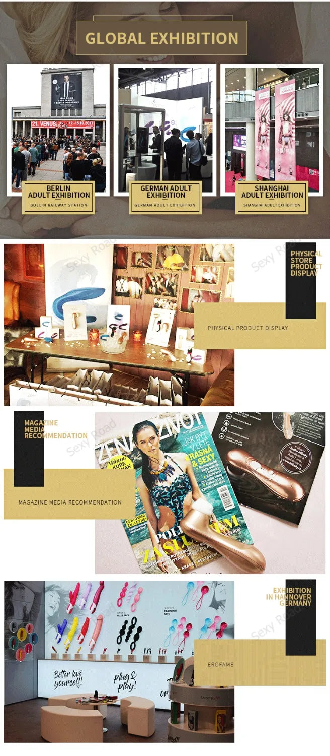 German satisfyer 10 Speed Sucking Vibrators G spot Clit Stimulation Silicone Vibration Nipple Sucker dildo UYO rabbit vibrator