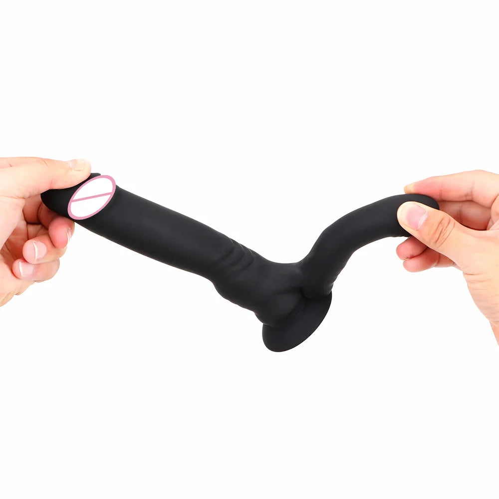 VATINE Silicone Double Dildo Vibrators G spot Clitoris Stimulate Anal Plug Clitoris Stimulator Waterproof Female Masturbation
