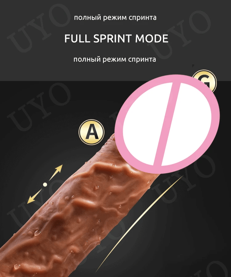 realistic big dildo vibrator penis telescopic swing heating silicone dildos female remote control vibrators for women UYO