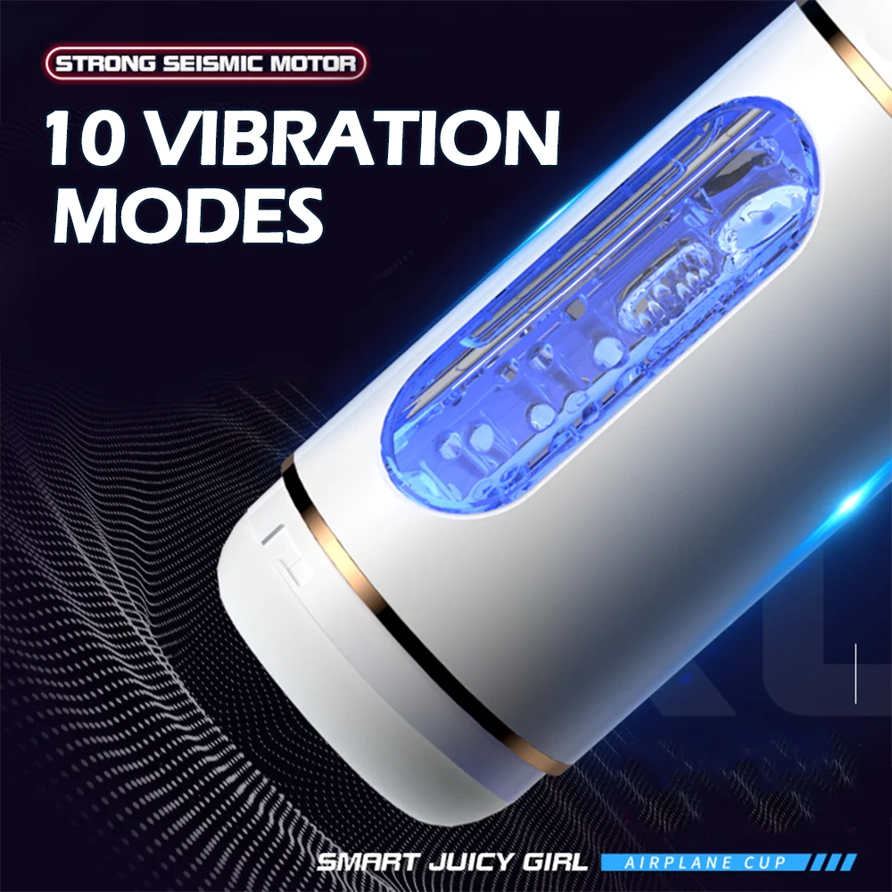 Men's Penis Trainer Male Masturbator Simulation Channel Sexy Moaning Stimulate Vibrator Adult Sexy Sex Toy For Men Pocket Pussy