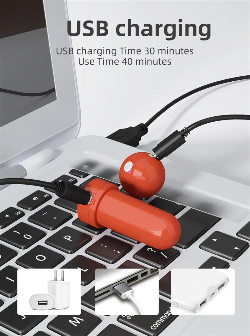 Male Powerful Penis Trainer Glans Stimulation Massager 6 motors Penis Vibrators Bullet Masturbator Delayed Ejaculation Trainer