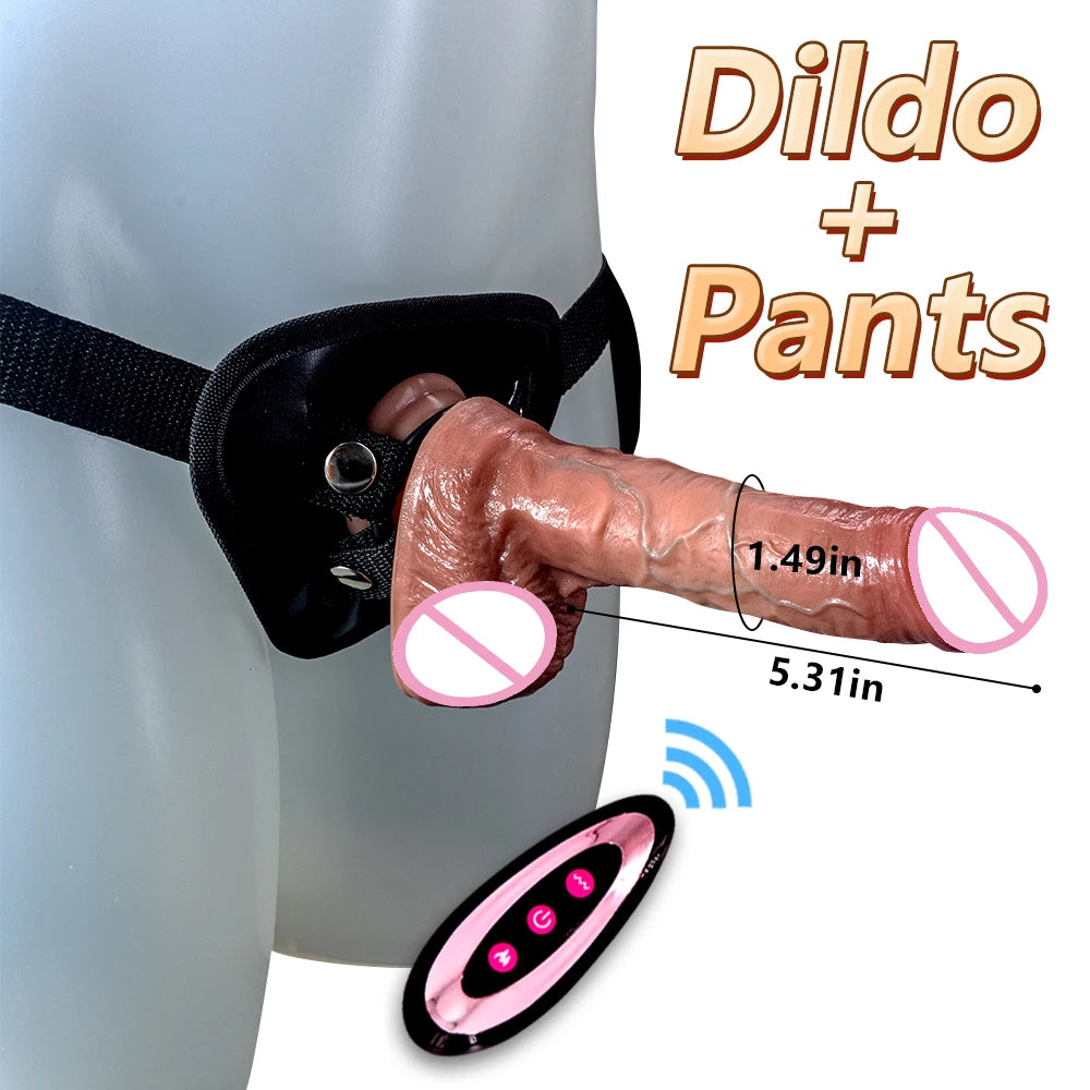 Automatic Thrusting  Wireless Vibrator Telescopic Dildos For Women Big Dildo Vibrador Heating Skin Feeling Realistic Penis 18+