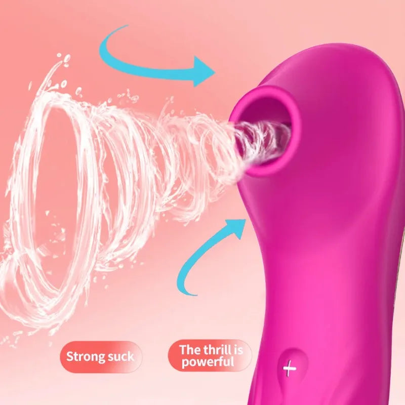 TINGNAI Powerful Vibrator Clitoris Sucking Toy Vibrators Stimulator Vacuum clit sucker Masturbator glass sucker toy for Women