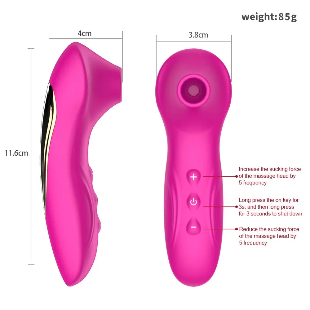 TINGNAI Powerful Vibrator Clitoris Sucking Toy Vibrators Stimulator Vacuum clit sucker Masturbator glass sucker toy for Women