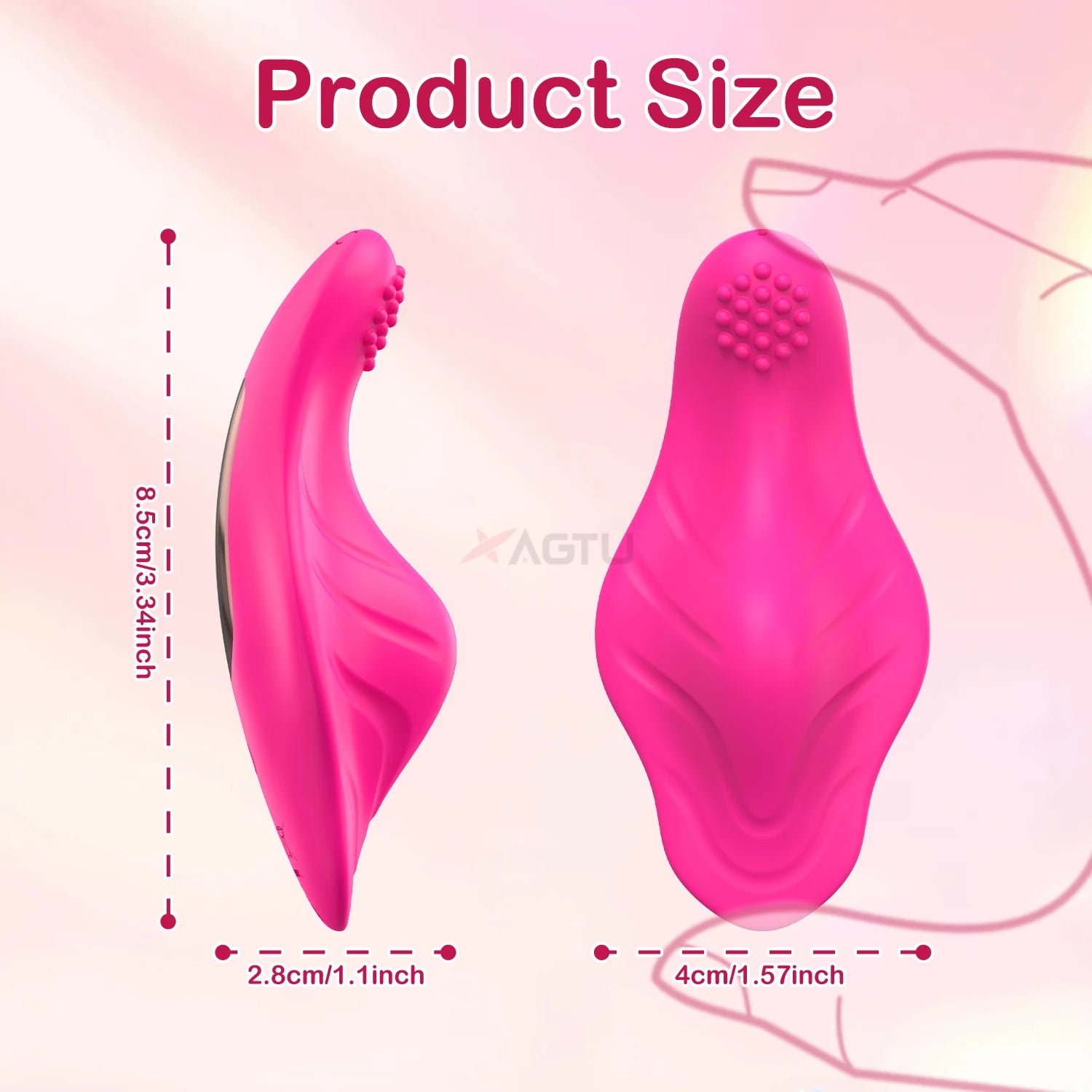 Wireless APP Controll Vibrator Female Wearable Panty Clitoris Stimulator Masturbation Adult Goods Sex Toy for Women 's Panties