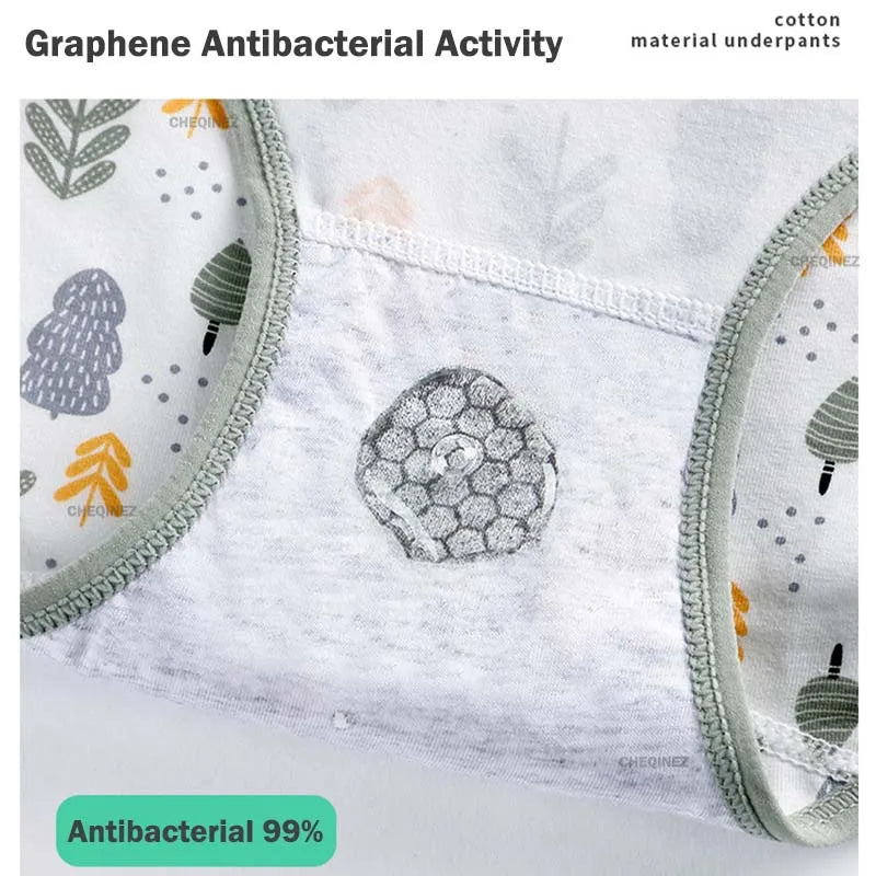 Women's Underwear Cotton High Waist Panties Female Abdominal Briefs Girls Graphene Antibacterial Underpant Ladies Sexy Lingeries