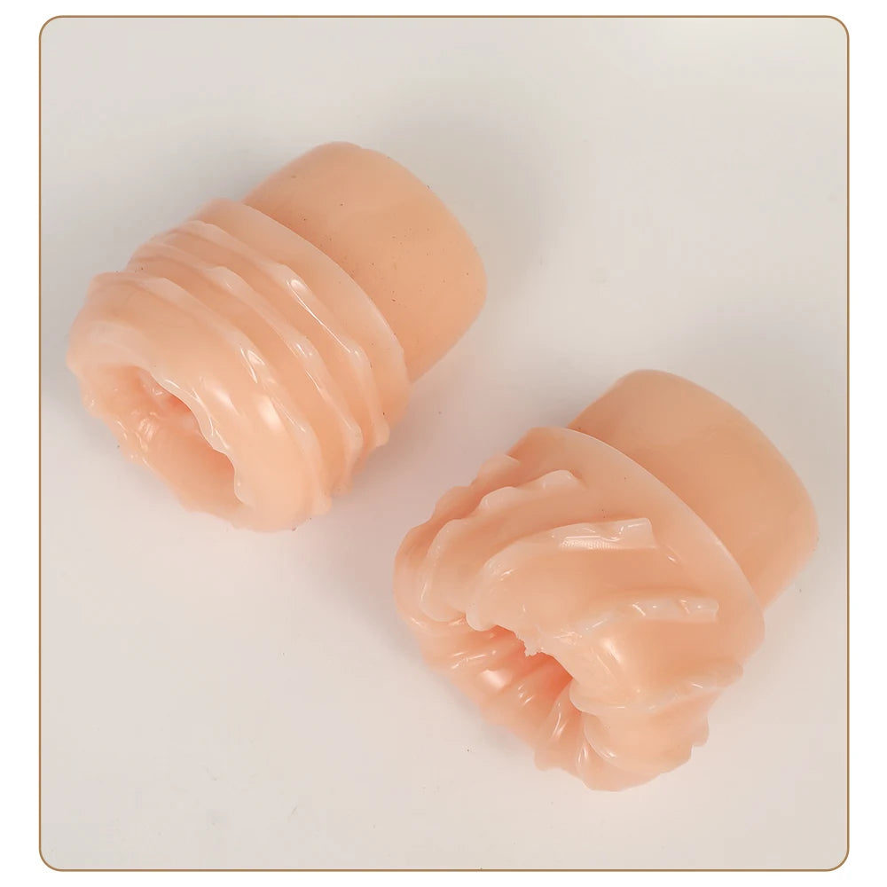 Cock Training Penis Sleeve Sex Toy for Men Male Masturbator Cup Glans Trainer Delay Exercise Sex Shop Soft TPE