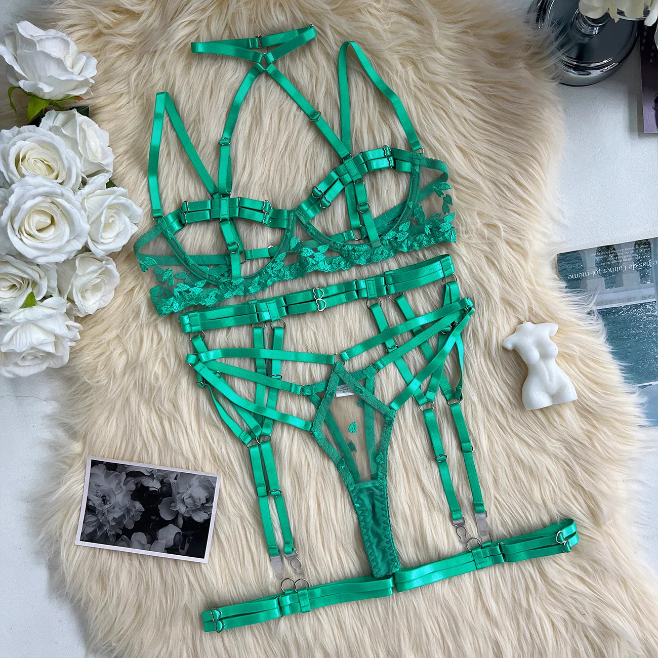 Straps Women's Sexys Panties Sexy Lingerie Pornographic Lingerie Outfits Romantic Lingeries Sexy Lingeries for Woman Set Colales