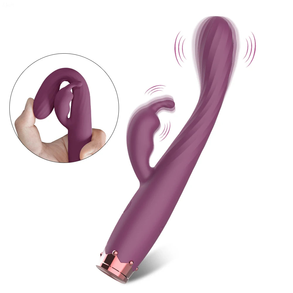 Beginner G-Spot Vibrator for Women Vagina Rabbit Vibrator Clitoris Stimulator Female Masturbator Adult Goods Sex Toy for Women