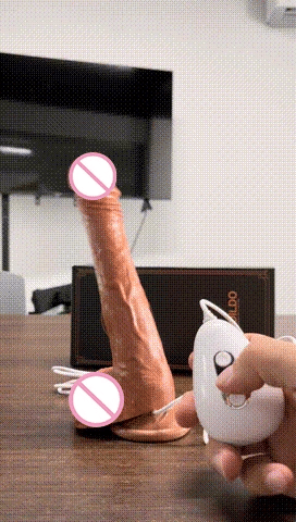 realistic big dildo vibrator penis telescopic swing heating silicone dildos female remote control vibrators for women UYO