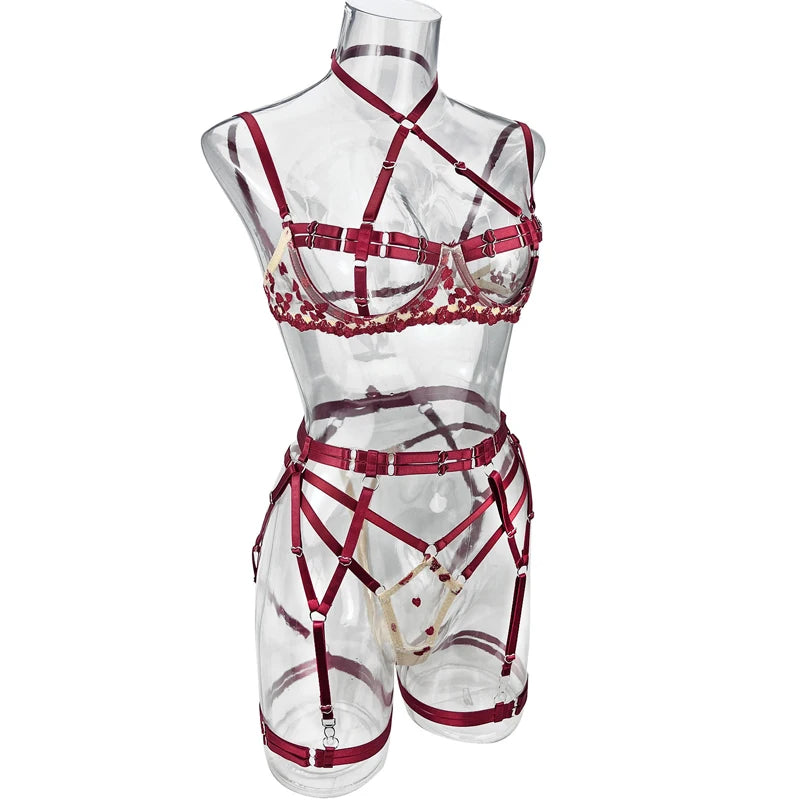 Straps Women's Sexys Panties Sexy Lingerie Pornographic Lingerie Outfits Romantic Lingeries Sexy Lingeries for Woman Set Colales