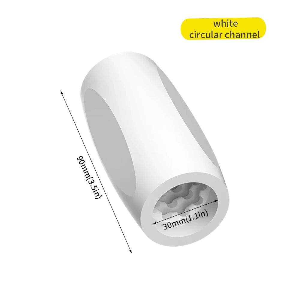 Cock Training Penis Sleeve Sex Toy for Men Male Masturbator Cup Glans Trainer Delay Exercise Sex Shop Soft TPE