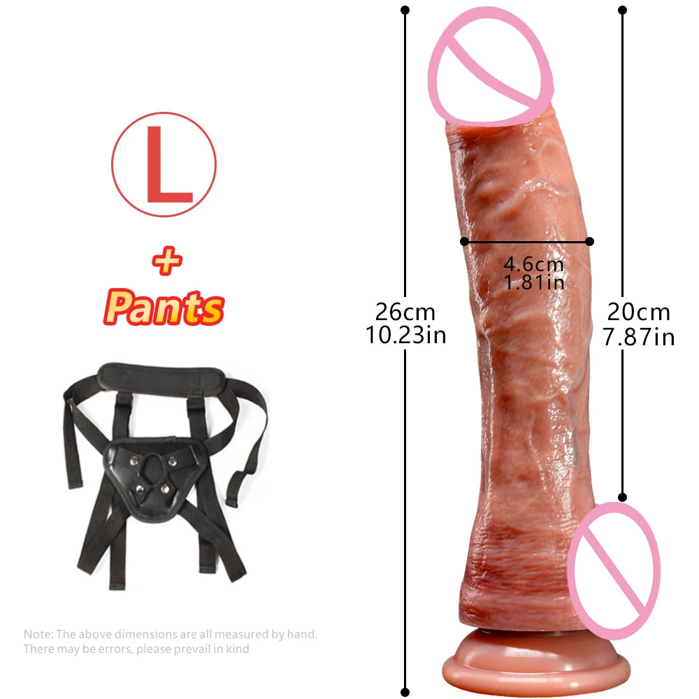 Black flesh color Long realistic dildo vibrator penis telescopic swing heating silicone dildos female remote control for women