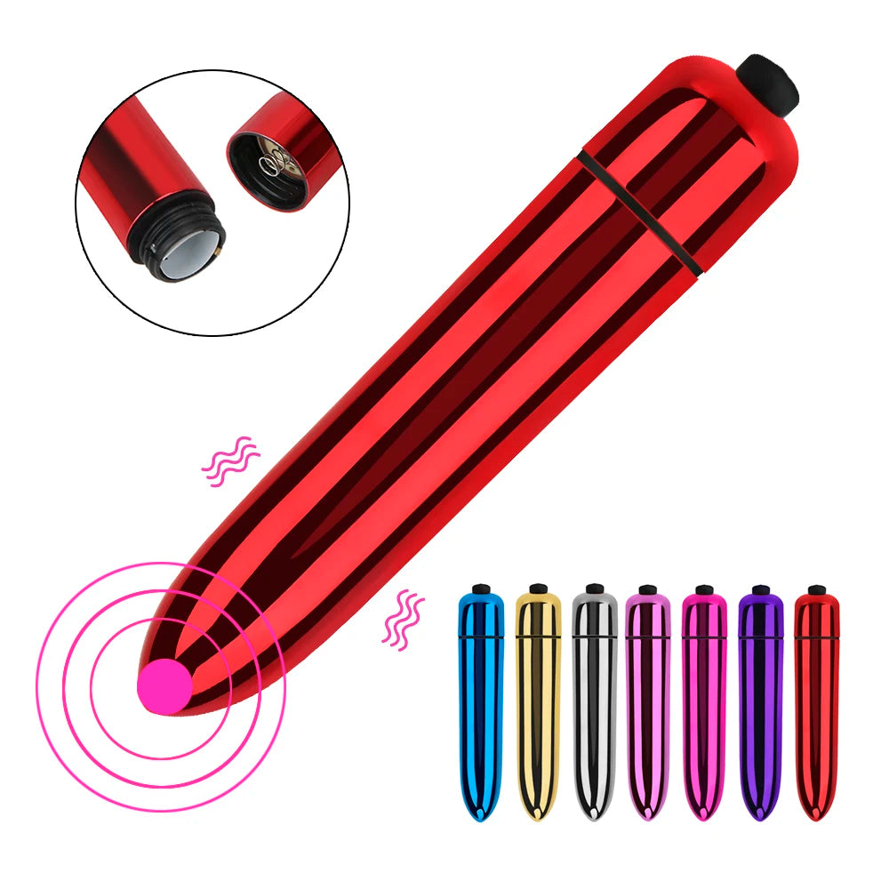 9cm Bullet Vibrators For Women Clitoris Stimulator Nipple Vaginal Anal Plug Vibrating Dildos Sex Toys Female Masturbator Erotic