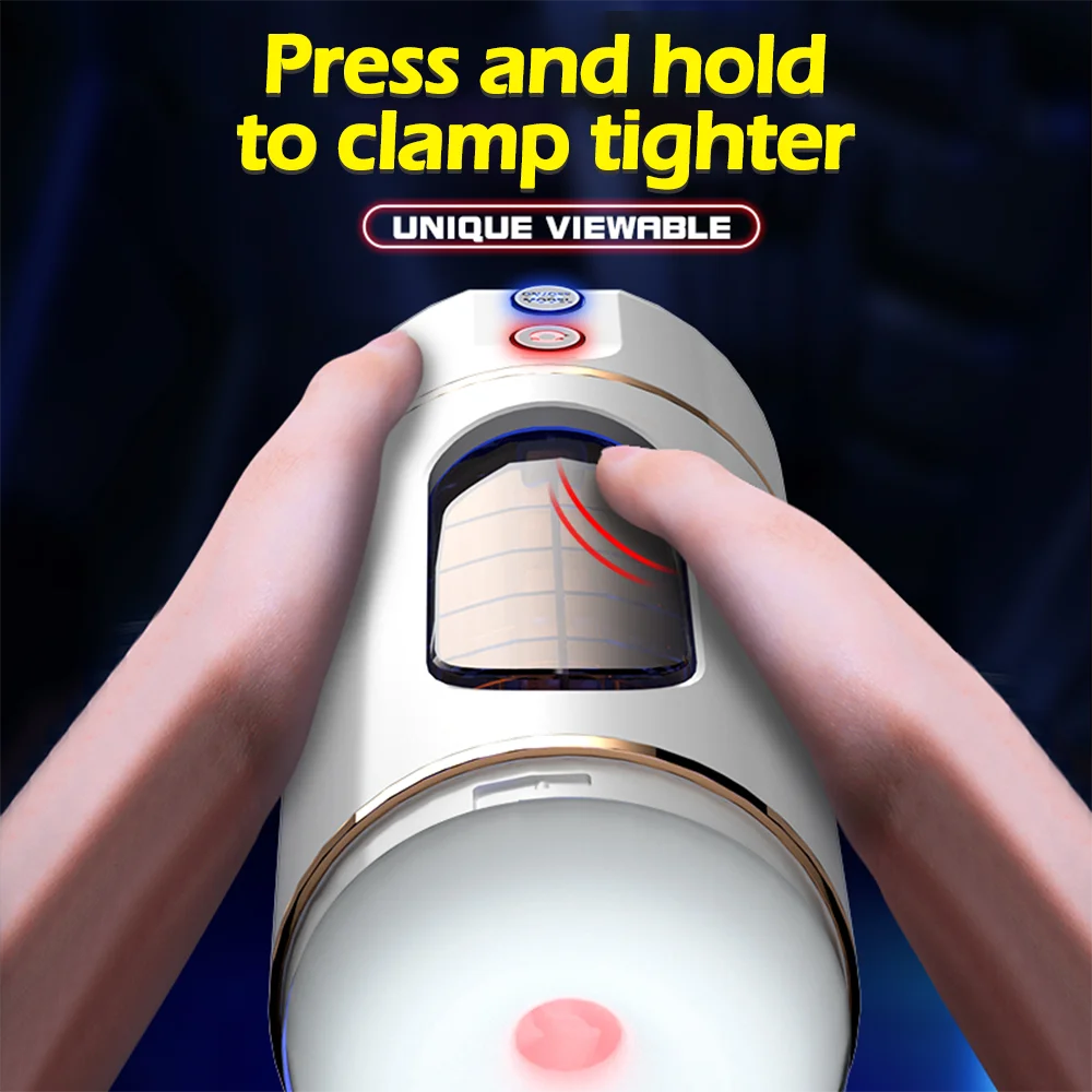 Men's Penis Trainer Male Masturbator Simulation Channel Sexy Moaning Stimulate Vibrator Adult Sexy Sex Toy For Men Pocket Pussy