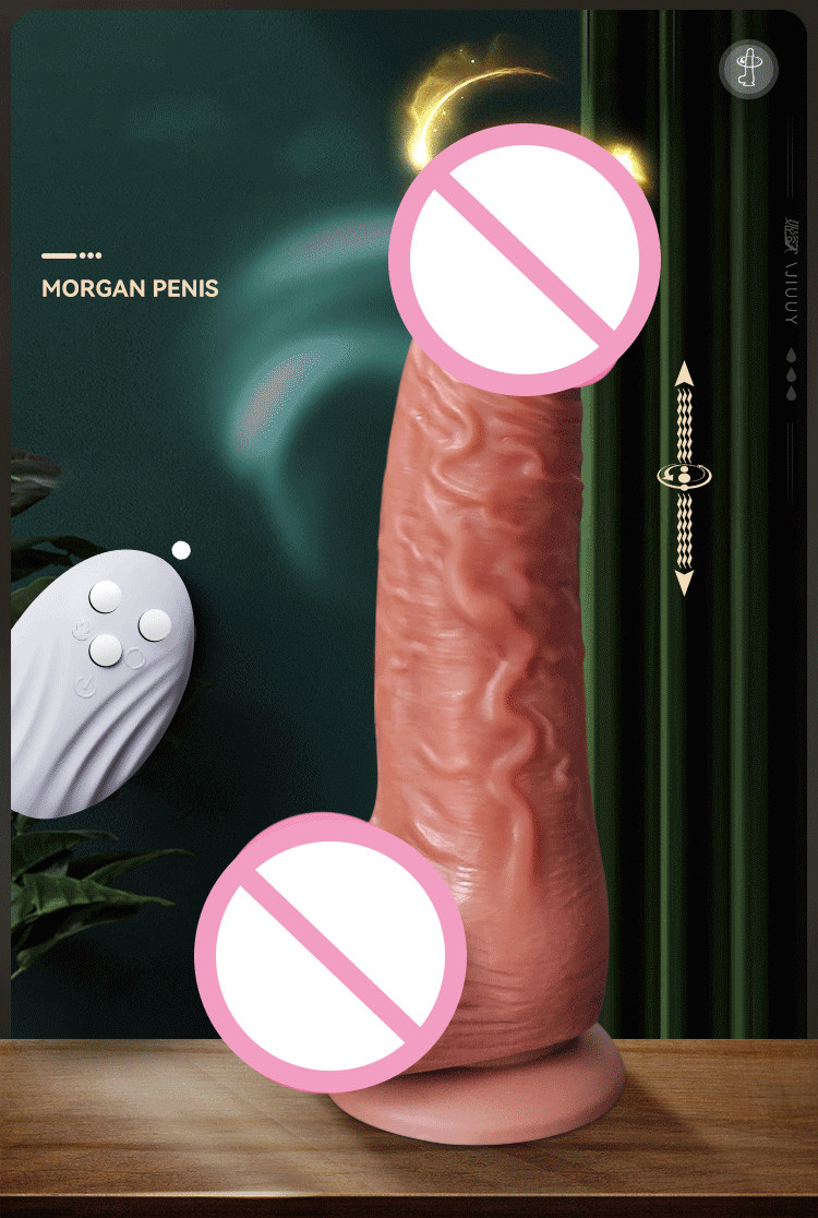 realistic big dildo vibrator penis telescopic swing heating silicone dildos female remote control vibrators for women UYO