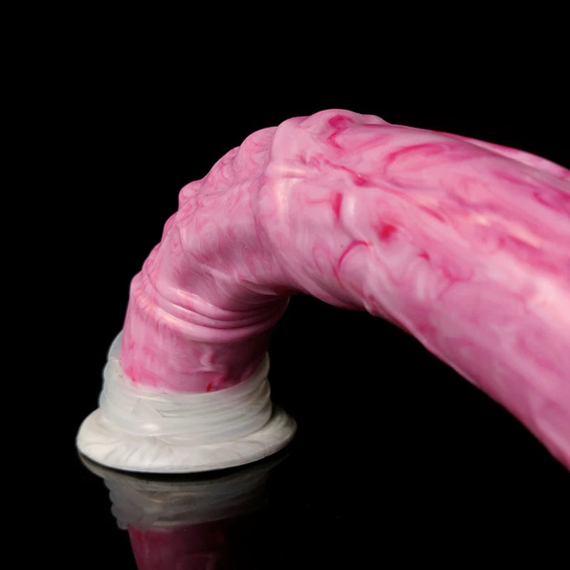 YOCY Realistic Horse Dildo Ejaculating Fantasy Long Animal Penis Silicone Anal Dildos For Masturbator Sex Toy For Women Men