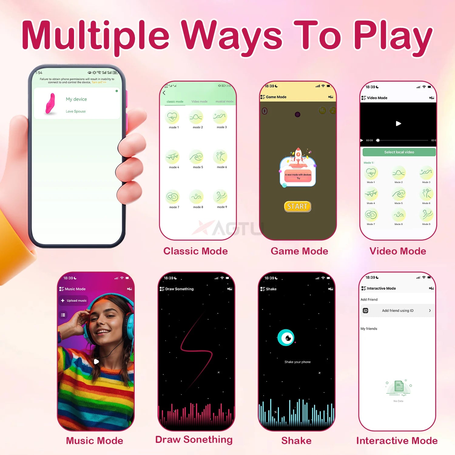 APP Wireless Bluetooth Control Sexy Adult Female Vibrators Clitoral Vagina Vibration G Spot Dildo Vibrators Sexy Shop Products