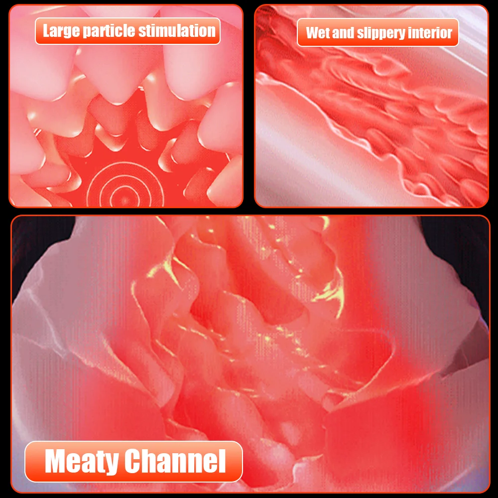 Sex Toy for Men Male Heating Masturbator Cup Glans Trainner Pocket Vagina Pussy Blowjob Sex Machines Male Adult Goods