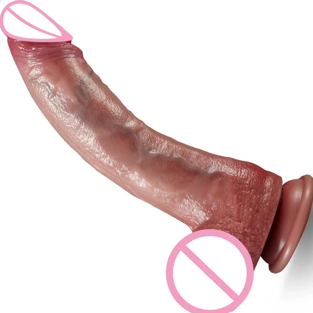 Realistic Silicone Dildo Big Penis Skin Feeling Masturbator Female Vagina Massage Anal Plug Sex Product 18+ Sex Toy for Women