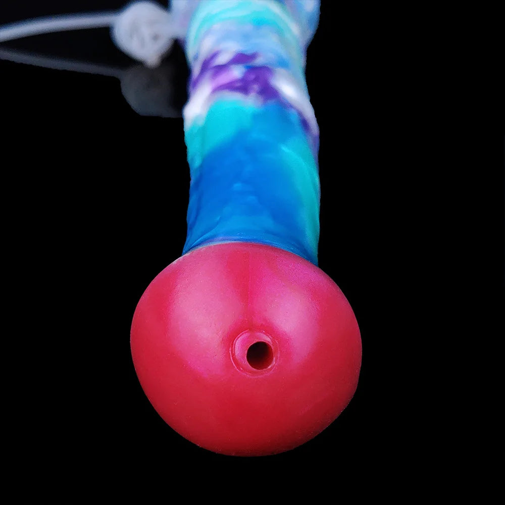 YOCY Realistic Horse Dildo Ejaculating Fantasy Long Animal Penis Silicone Anal Dildos For Masturbator Sex Toy For Women Men