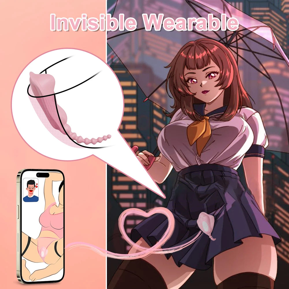 APP Wireless Bluetooth Control Sexy Adult Female Vibrators Clitoral Vagina Vibration G Spot Dildo Vibrators Sexy Shop Products