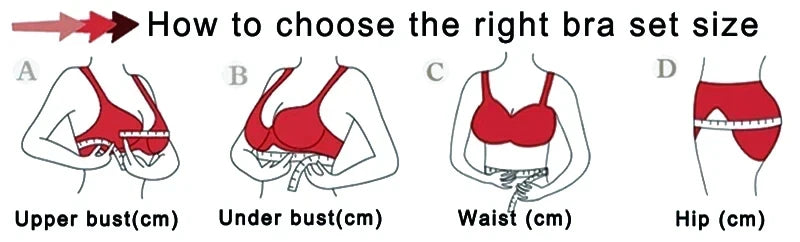 New Women's Underwear Sets Sexy Sets Bra Ladies Romantic Lingeries for Woman Lingerieset Dames Ensemble Lingeries Femmes Below