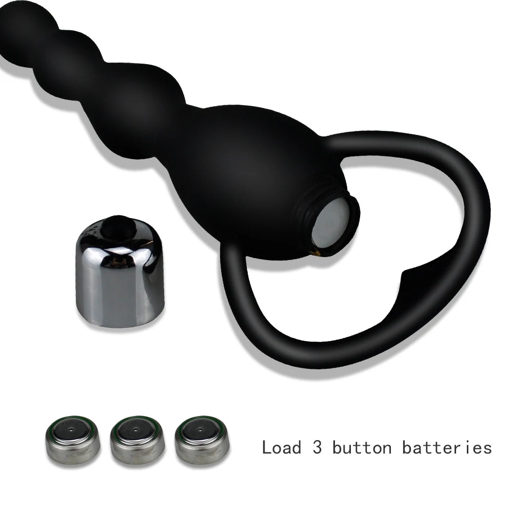 Vibrating Anal Plug Men Women Waterproof Anal Toys Butt Plug Vibrators Prostate Massage Vibrator Butt Plug  Adult Products