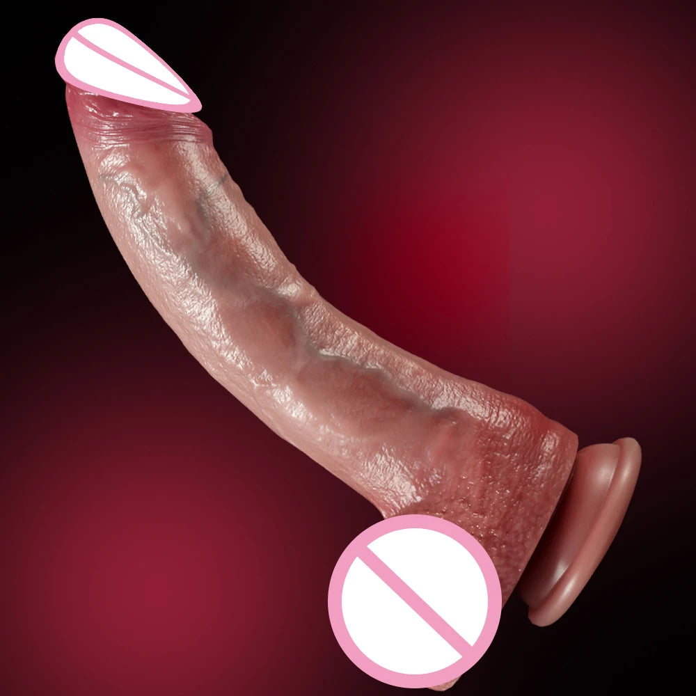 Realistic Silicone Dildo Big Penis Skin Feeling Masturbator Female Vagina Massage Anal Plug Sex Product 18+ Sex Toy for Women
