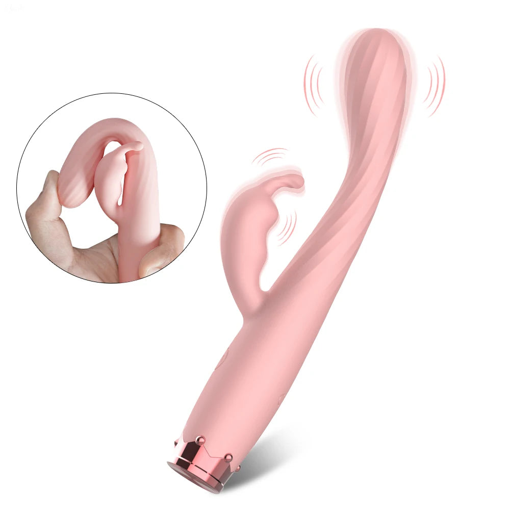 Beginner G-Spot Vibrator for Women Vagina Rabbit Vibrator Clitoris Stimulator Female Masturbator Adult Goods Sex Toy for Women