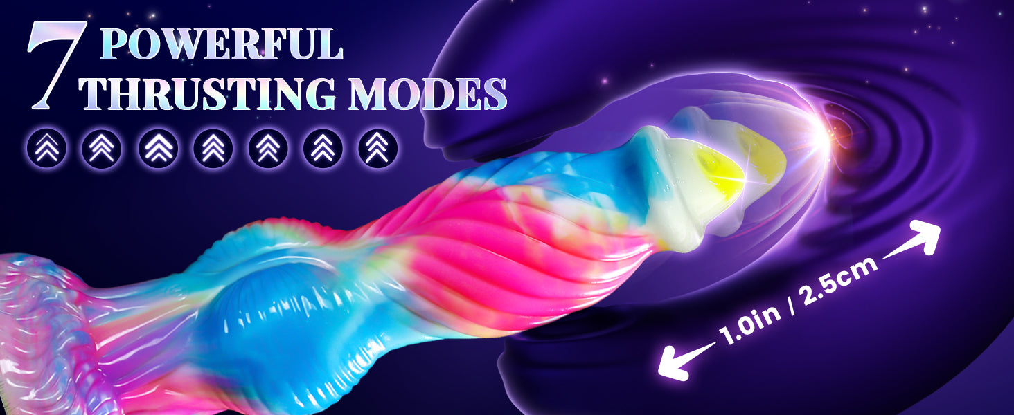 HESEKS 10.2 inch Thrusting Dildo Vibrator Realistic Huge Vibrating Penis Anal Stimulatior Monster Big Dildos with Remote Control