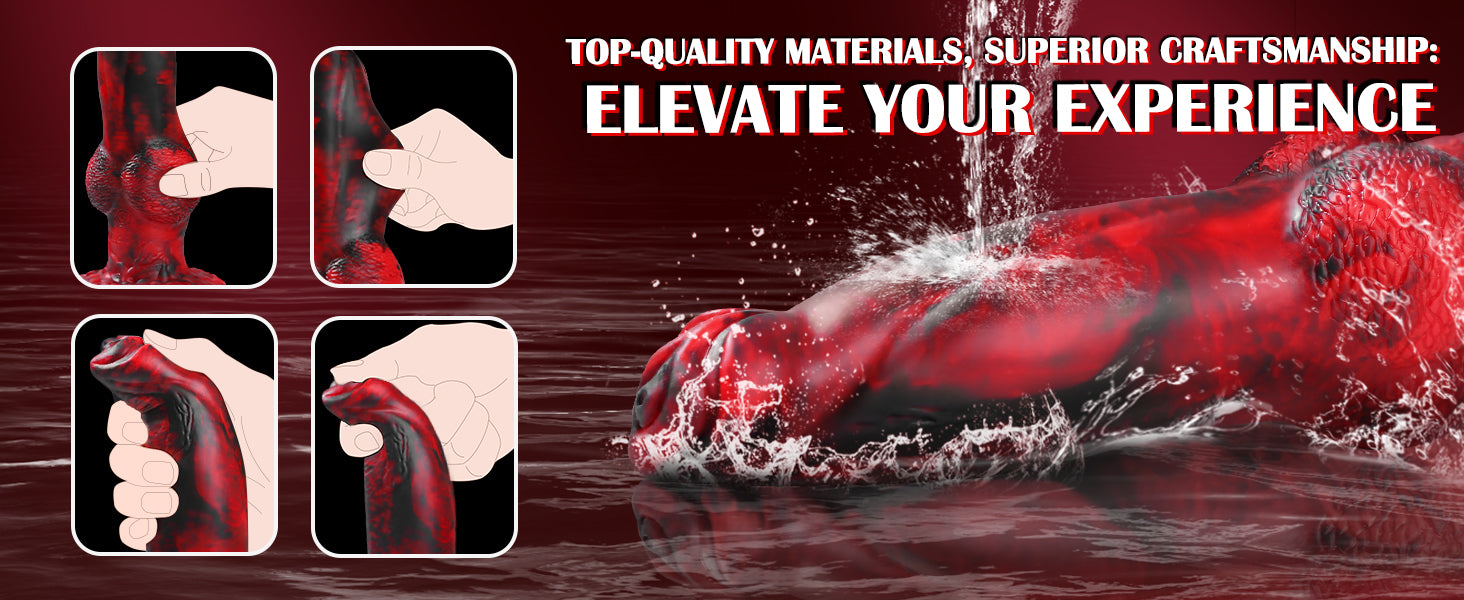 HESEKS 10.2 inch Thrusting Dildo Vibrator Realistic Huge Vibrating Penis Anal Stimulatior Monster Big Dildos with Remote Control